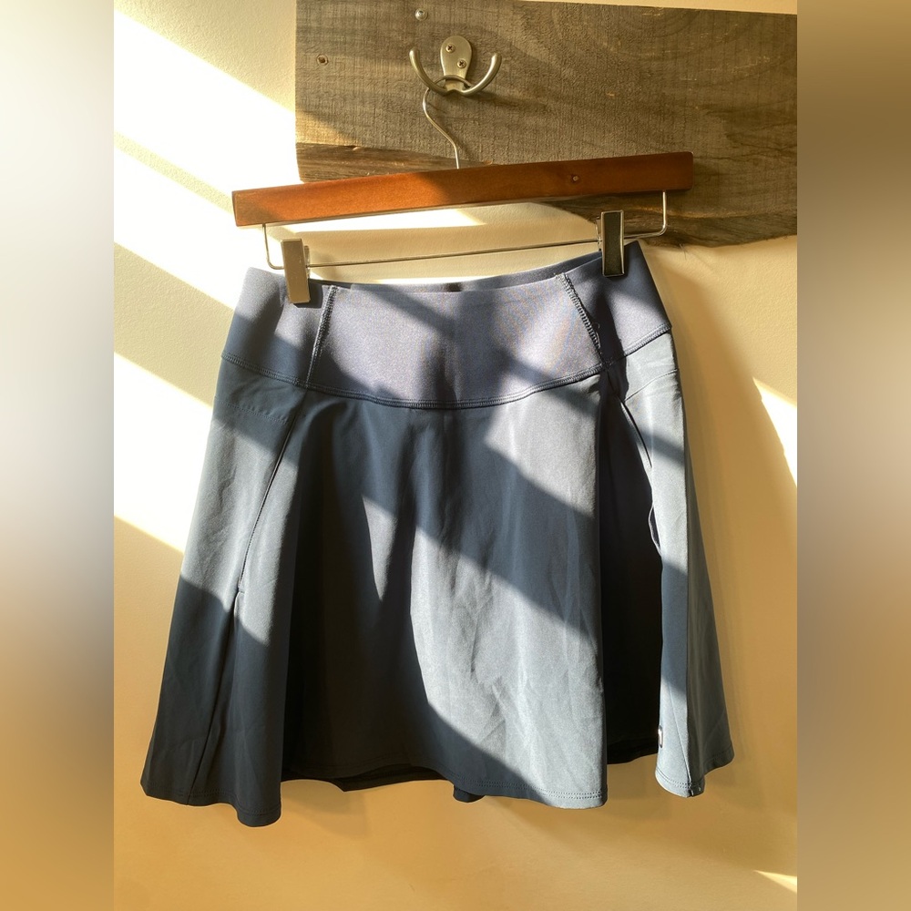 Navy Blue Puma Tennis Skirt